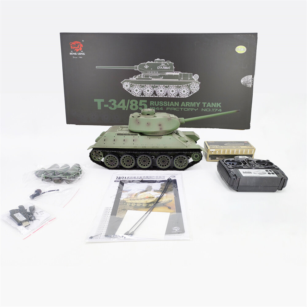 best price,heng,long,tk7.0,t34/85,1/16,rc,tank,upgraded,discount