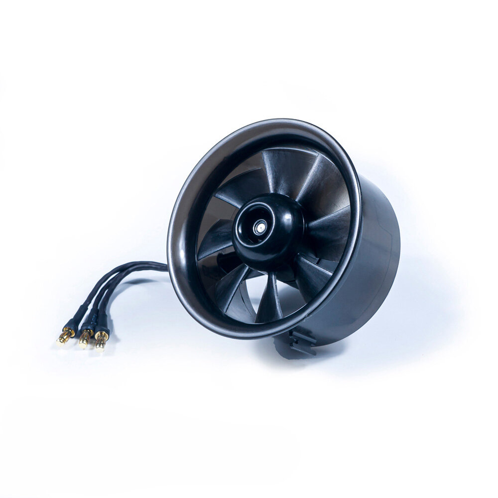 AEORC 64mm 8/12 Blades CW/CCW Ducted Fan EDF Unit With Brushless Motor for Jet Plane RC Airplane Sup