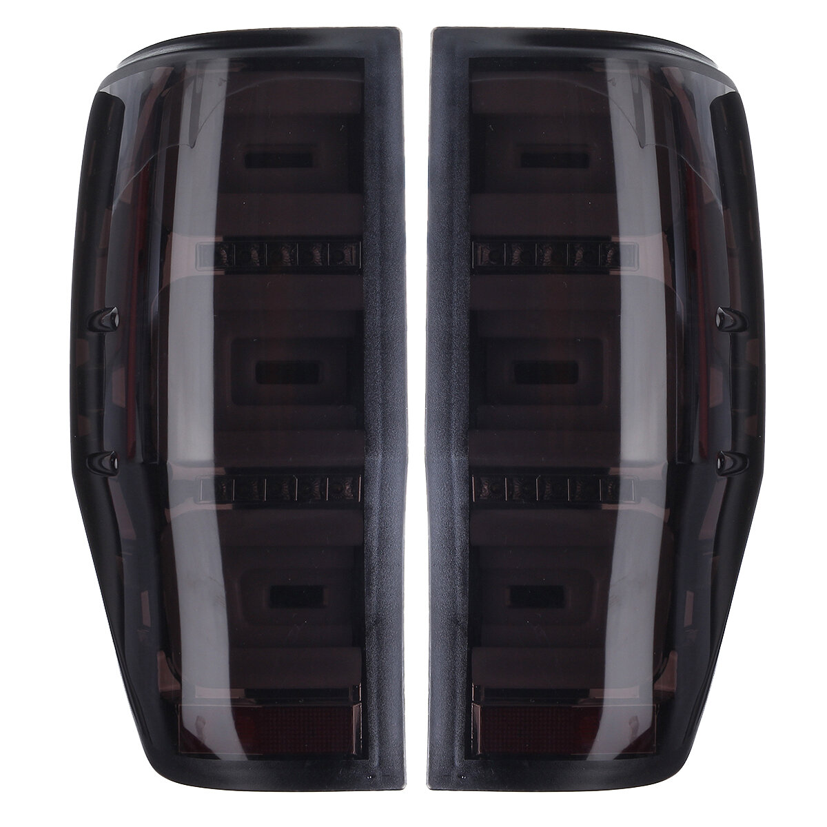 

Pair LED Rear Tail Brake Light Smoke Black Lens with Wiring For Ford Ranger T6 T7 PX MK1 MK2 Wildtrak 2012-2019