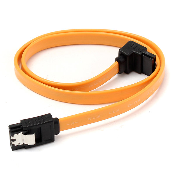 Sindssyge Postimpressionisme Udvikle 450mm Right Angle Yellow SATA ATA RAID Data HDD Hard Drive Signal Cable  Sale - Banggood USA sold out-arrival notice-arrival notice