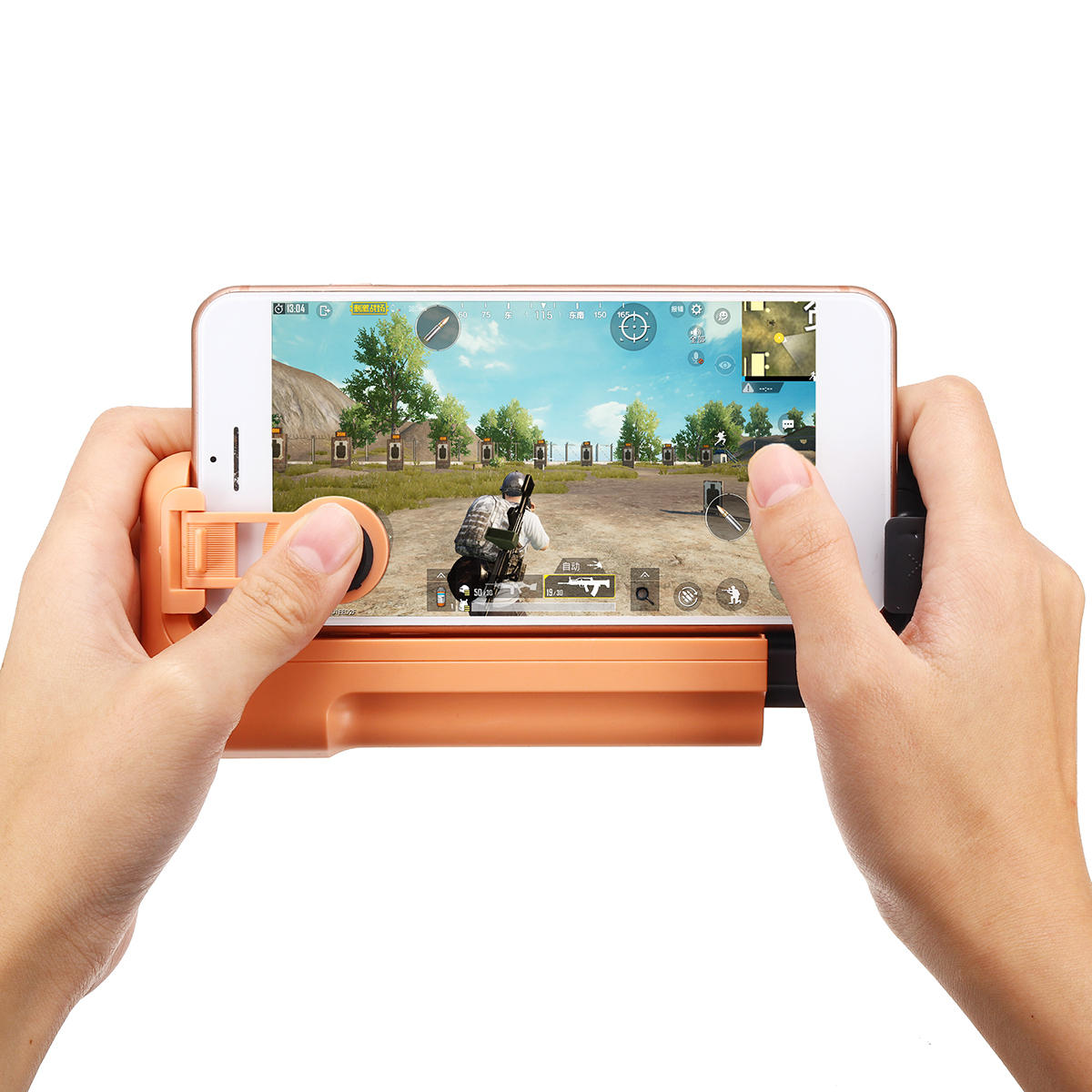 

Mobile Gamepad Controller Joystick Fire Trigger Shooter Button for PUBG for Rules of Survival