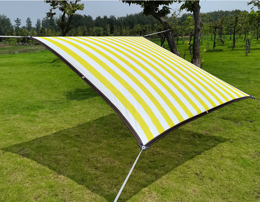 

2x4m 2x3m 2x2m Outdoor Sunshade Garden Yard Patio Canopy UV Block Yellow