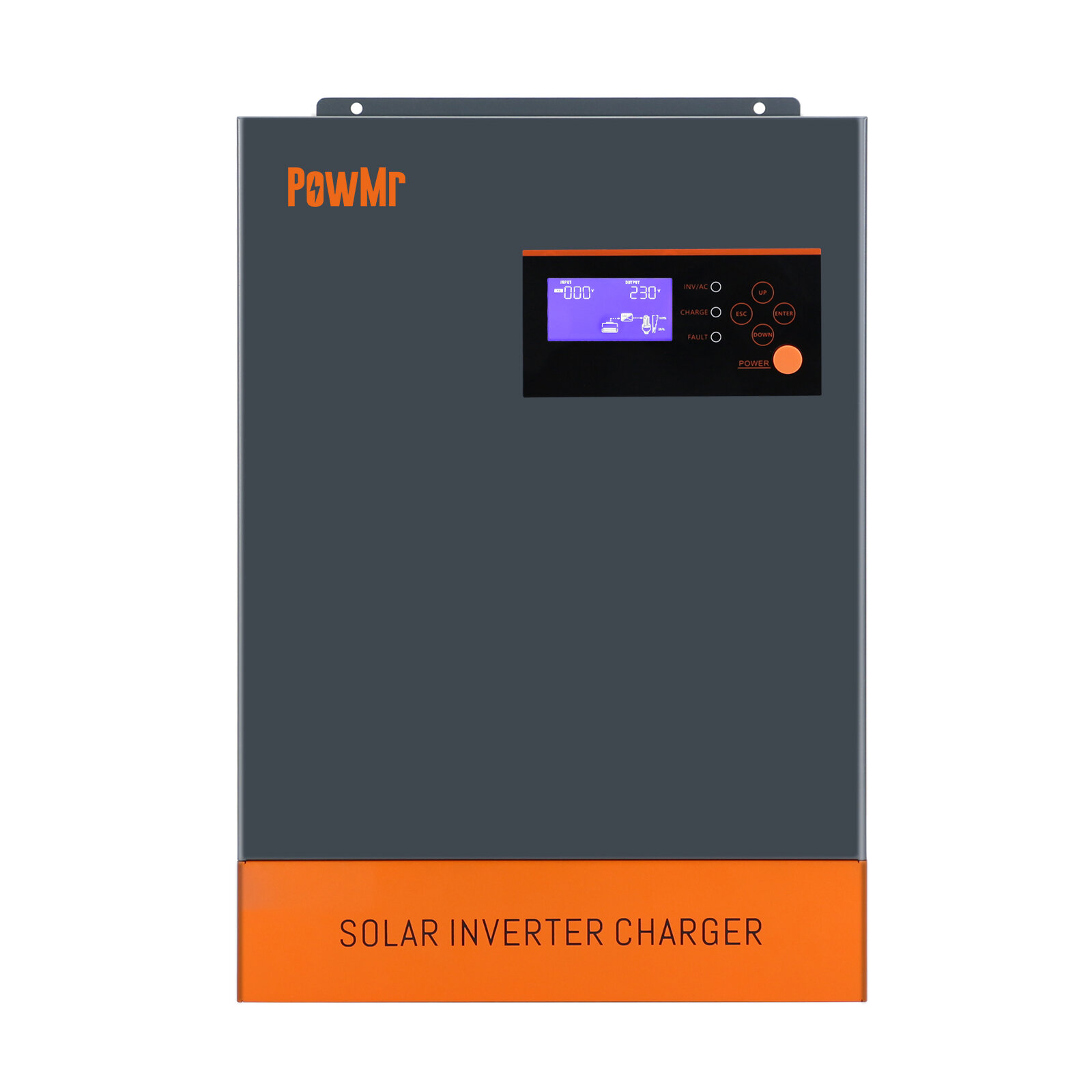 PowMr 5.5KW 5.5KVA Omvormer MPPT 80A 500VDC PV-ingang 220VAC 48V Met Parallelle Functie 5500W 3 Fase