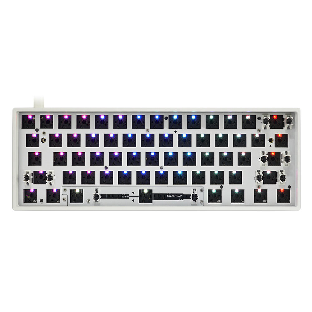 SKYLOONG GK61X GK61XS Keyboard Kit Hot Swappable 60% RGB Wired bluetooth Dual Mode PCB Mounting Plate Case Keyboard Cust