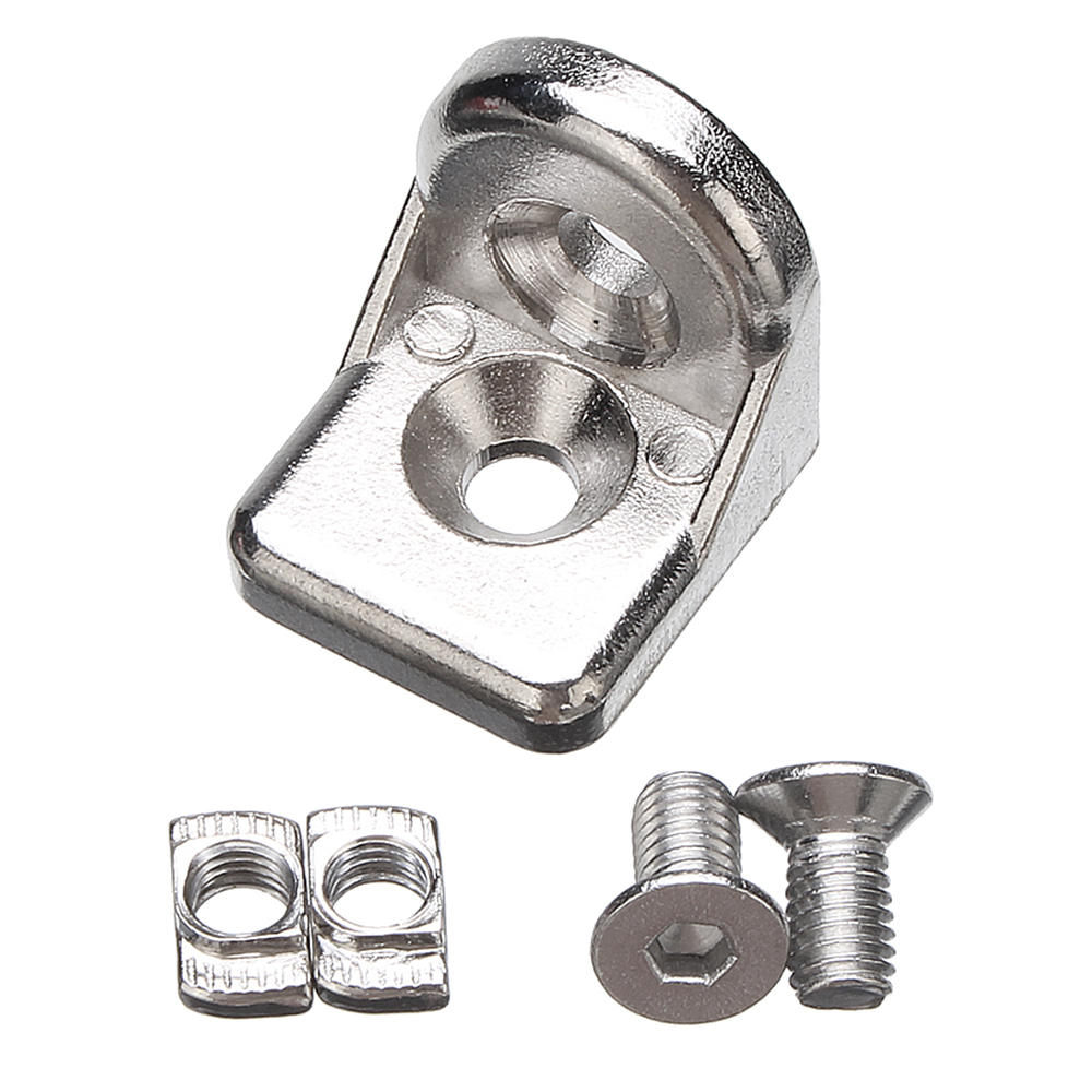 Machifit Steering Angle Connectors T-Type Nut and Bolt for 2020 Aluminum Extrusions Profiles