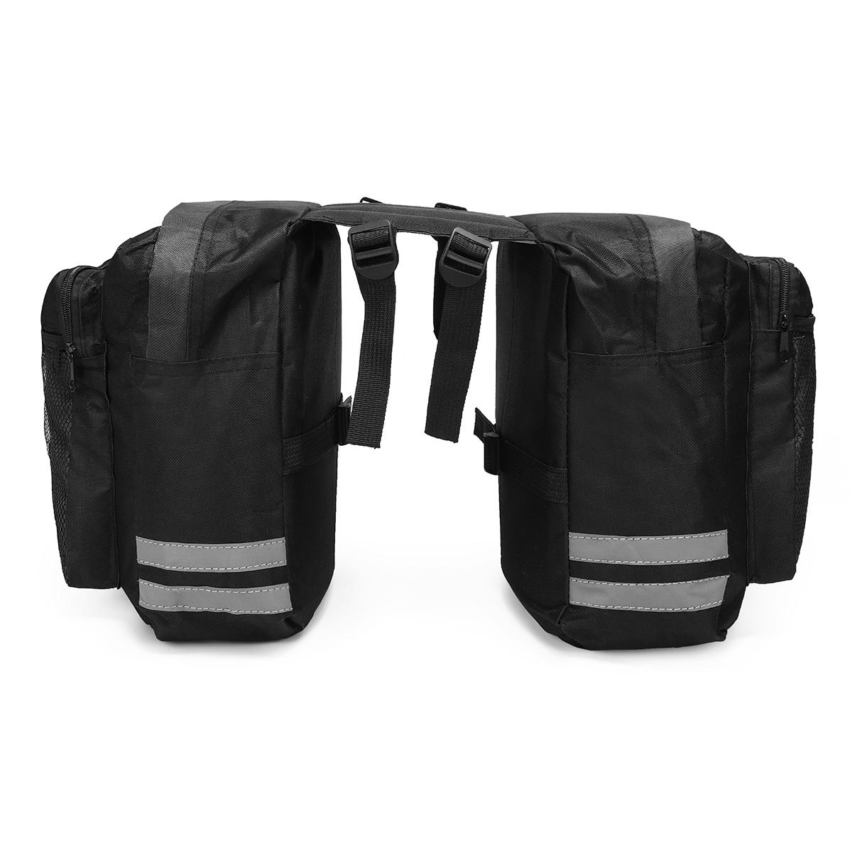 600D 20L Bike Bicycle Rear Rack Seat Saddle Bag Pannier Tail Durable Bags