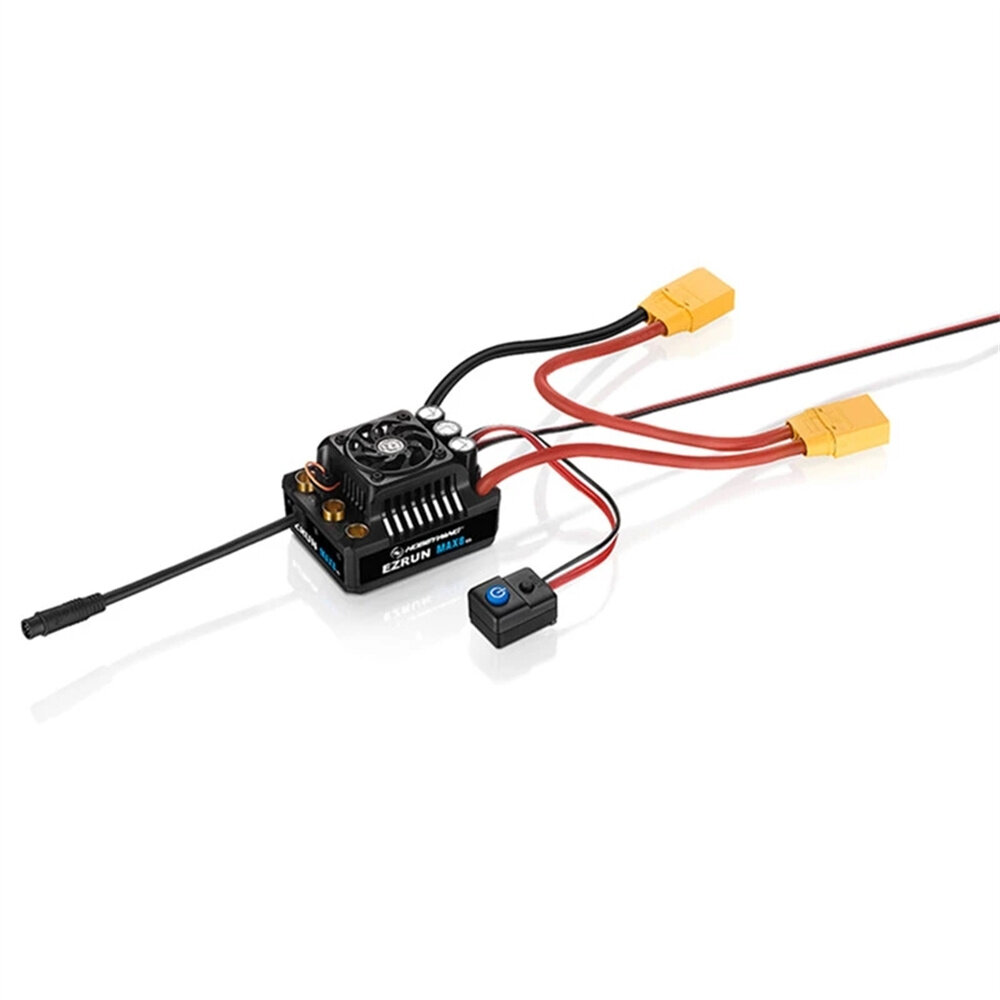 Hobbywing EZRUN MAX8 G2 160A Brushless Sensored ESC Waterproof3-6S Speed Controller for 1/8 RC Car V