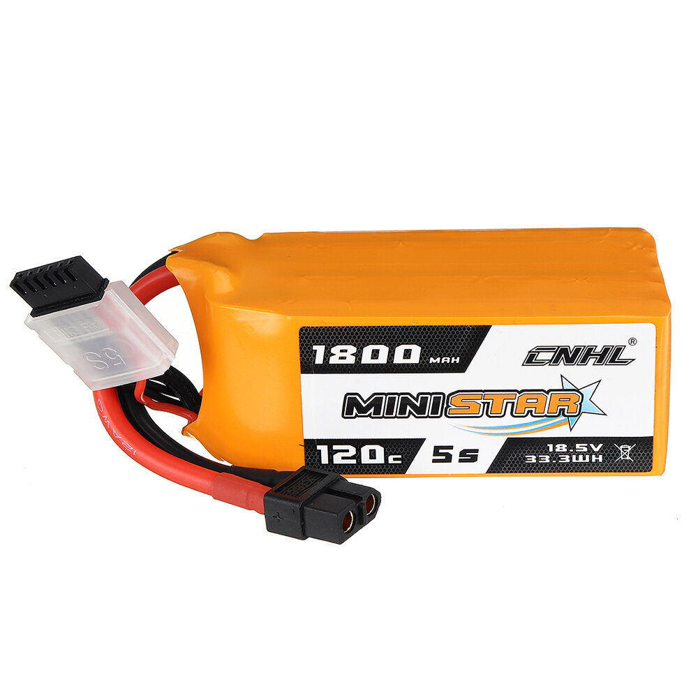 CNHL MINISTAR 18.5V 1800mAh 120C 5S Lipo Батарея XT60 Разъем для RC Racing Дрон