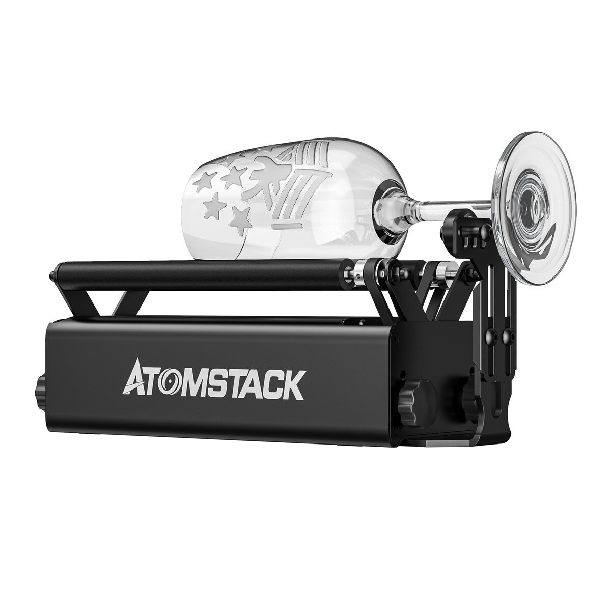 [CZ/US DIRECT] Atomstack Upgraded R3 Pro Rotary Roller with Separable support module and Extension Towers