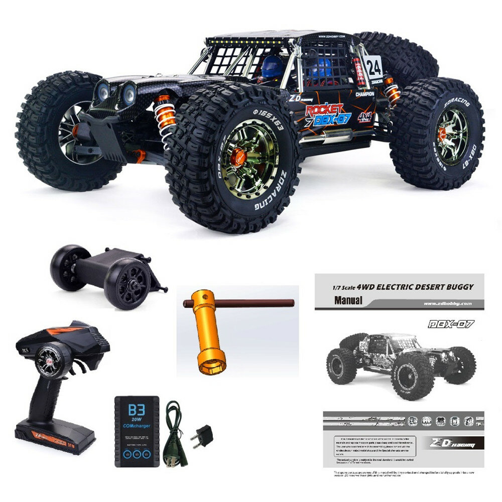 best price,zd,racing,dbx,1/7,4wd,rc,car,6s,rtr,discount