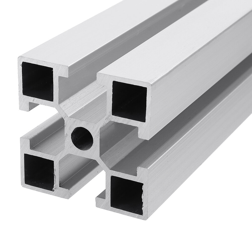 300-1000mm 4040 T Slot Aluminum Extrusions 40x40x2mm Aluminum Profiles Extrusions Frame for Furniture Woodworking DIY CN