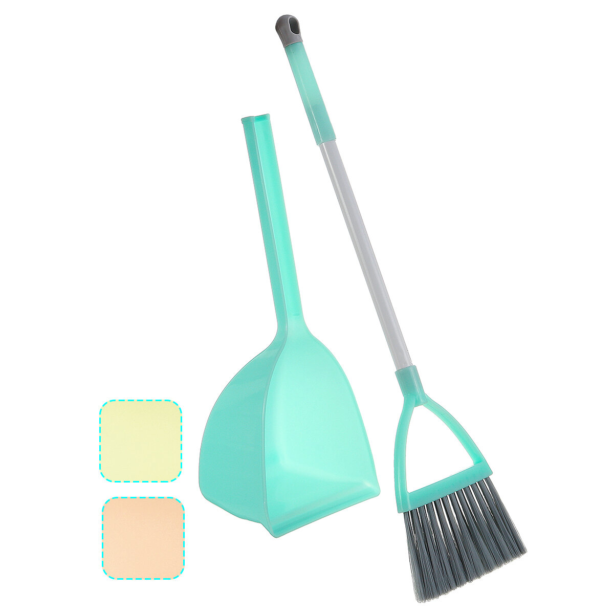 Kids Home Cleaning Tools Set Rekbaar Floor Cleaning Mop Bezem Stoffer Huis Spelen Speelgoed Voor Kin