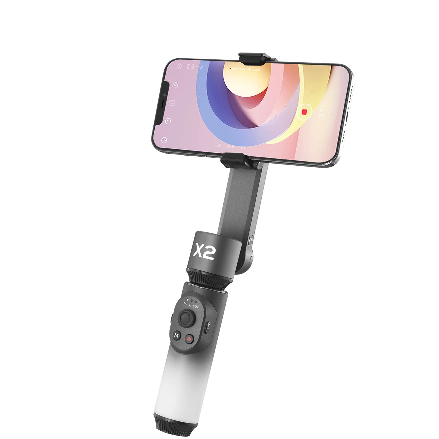 ZHIYUN?GLAD?X2?Telefoon?Gimbal?Bluetooth Handheld Stabilizer 2-Axis Smartphone Gimbals Selfie Stick 