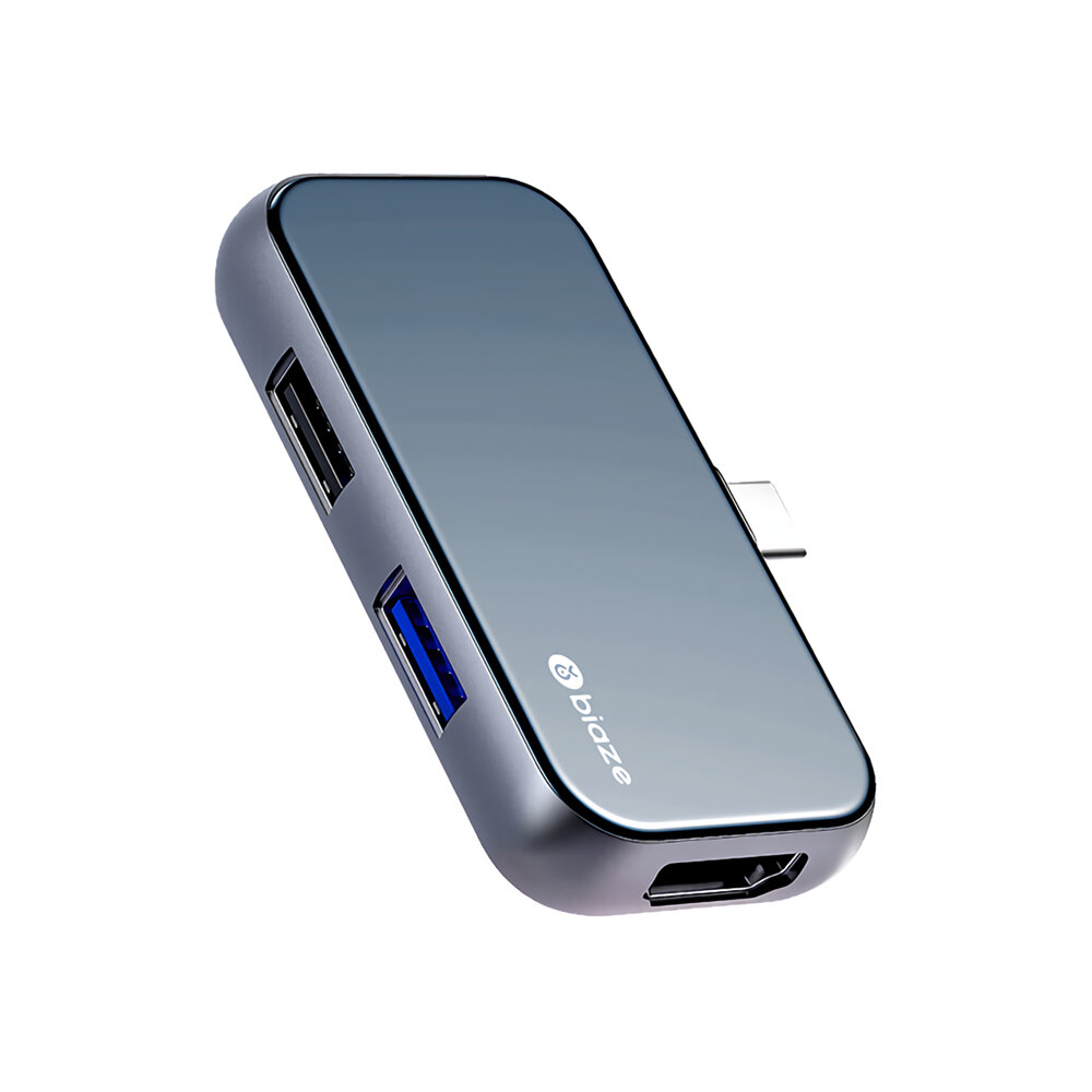 

BIAZE R32 4-in-1 USB-C Hub Type-C to USB3.0 Adapter HD Converter PD Fast Charging Multi-functional Docking Station