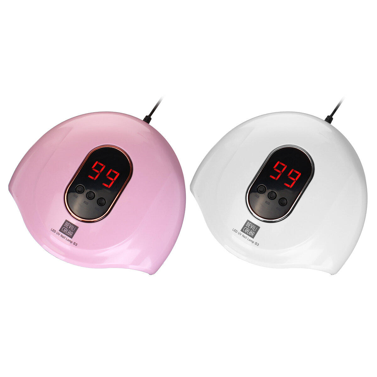 18LEDs Automatic Infrared Sensor Nail Lamp Digital Display Timing Nail Phototherapy Light High Power