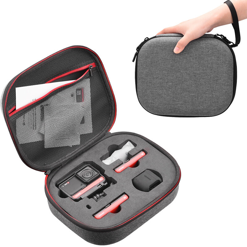 Portable Carrying Case Waterproof Storage Bag Suitcase for Insta360 ONE R Cam 