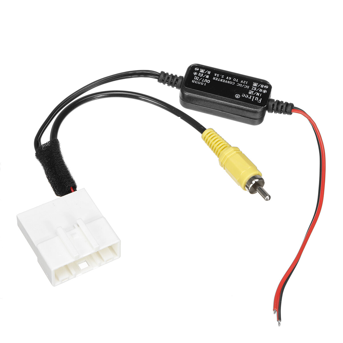 Video-adapterkabel Achteruitrijcamera GPS Bedradingsconnector voor Toyota Kluger RAV4