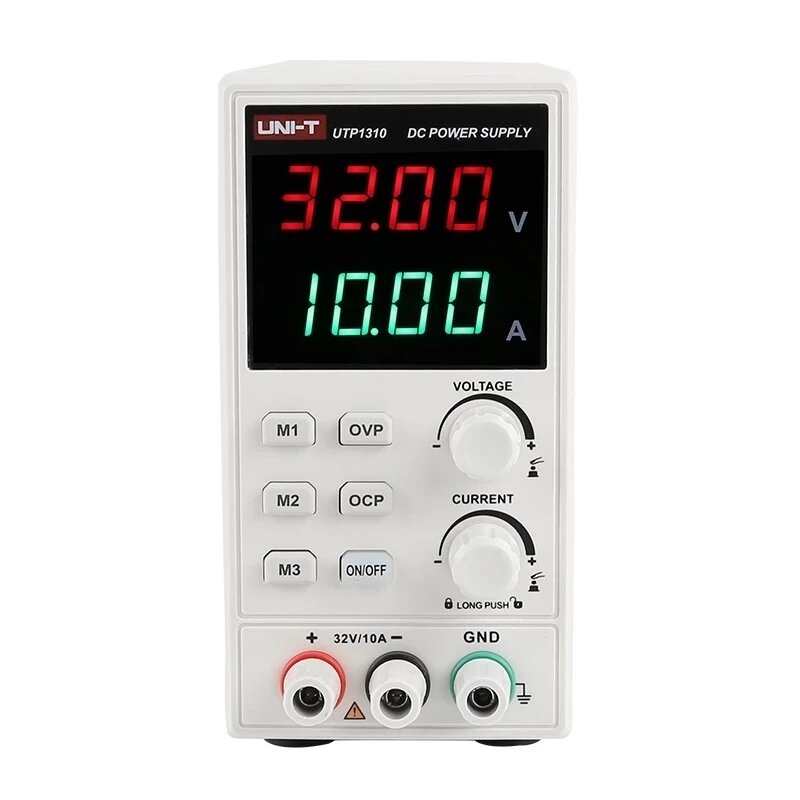 

UNI-T UTP1310 320W 32V 10A DC Power Supply 4-bit Voltage Current Display Power Supply Regulator For Lab Repair