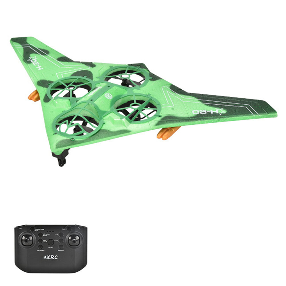 4XRC V19 B2 Bombardiere 330mm Apertura Alare 2.4GHz EPP UAV a 4 Assi Aeroplano a Quattro Rotori Warbird Glider RTF Suppo