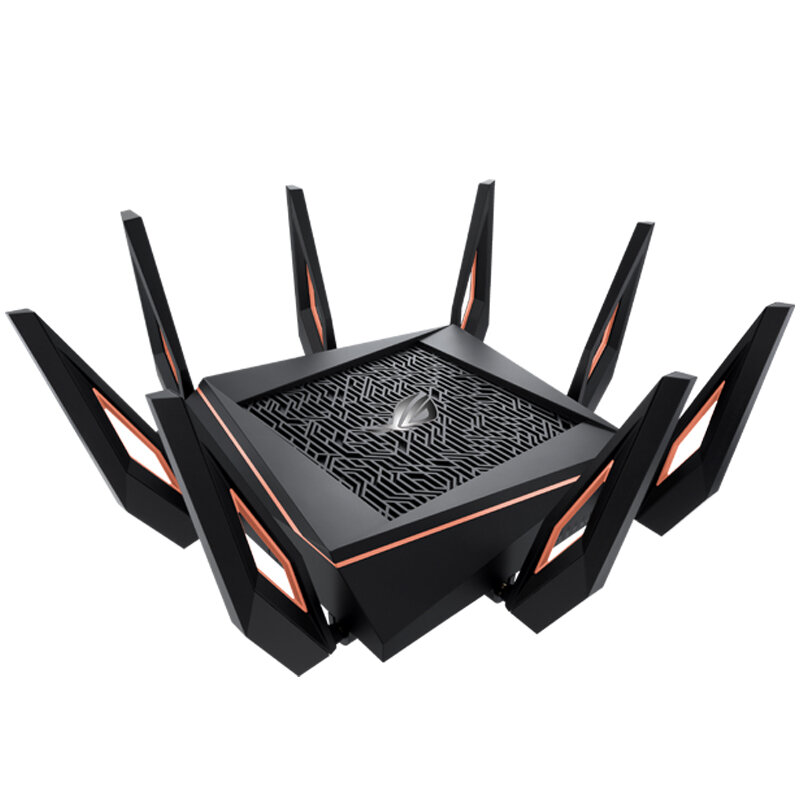 Στα €475.98 από αποθήκη Κίνας | ASUS ROG Rapture RT-AX11000 Tri-band WiFi 6 Gaming Router 10 Gigabit WiFi Router Quad Core 2.5G Gaming Port DFS Band wtfast Mesh