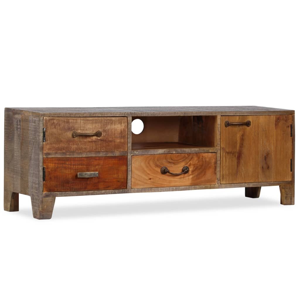 TV Cabinet Solid Wood Vintage 46.5