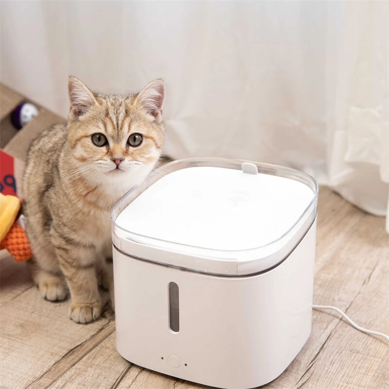 [EU] PAWBBY 2L Smart Fountain Dispenser Dog Drinking Bowl Cat Feeder Puppy Intelligent Pet Supplies Ultra-Quiet Pump Automatic Drinker APP Remote Control from XIAOMI YOUPIN