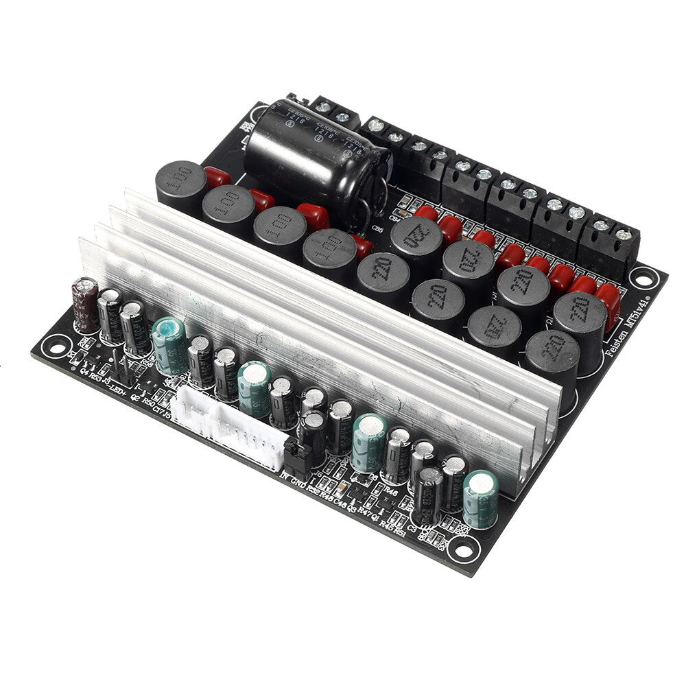 MT5.1 Digital Power Amplifier Board 100W*2 5.1 Channel Single Power DC12-24V AMP For Home Theater Audio Amplifier Board