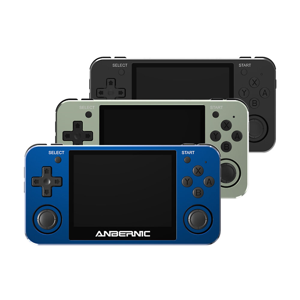 

ANBERNIC RG351MP 80GB 7000 Games Retro Handheld Game Console RK3326 1.5GHz Linux System for PSP NDS PS1 N64 MD openbor G