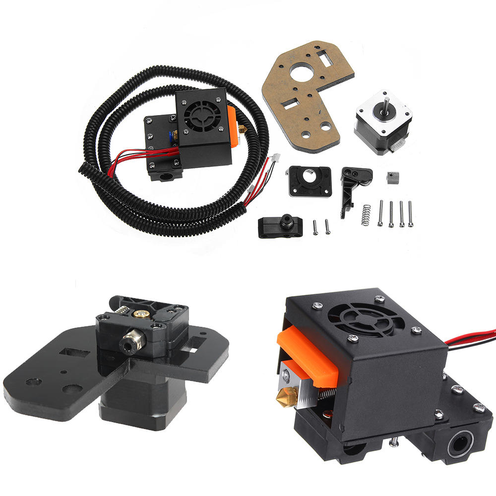 

Extruder Remote Feeding with 0.4mm Nozzle + 42 Stepper Motor Reprap Part Kit for 1.75mm Filament Anet A8 3D Printer