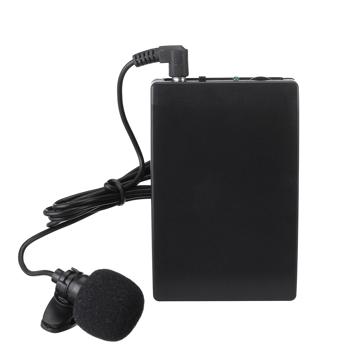 Mini Wireless Cordless Clip-on Lapel Tie Microphone Mic Transmitter Set for Teacher Lecturer Office 