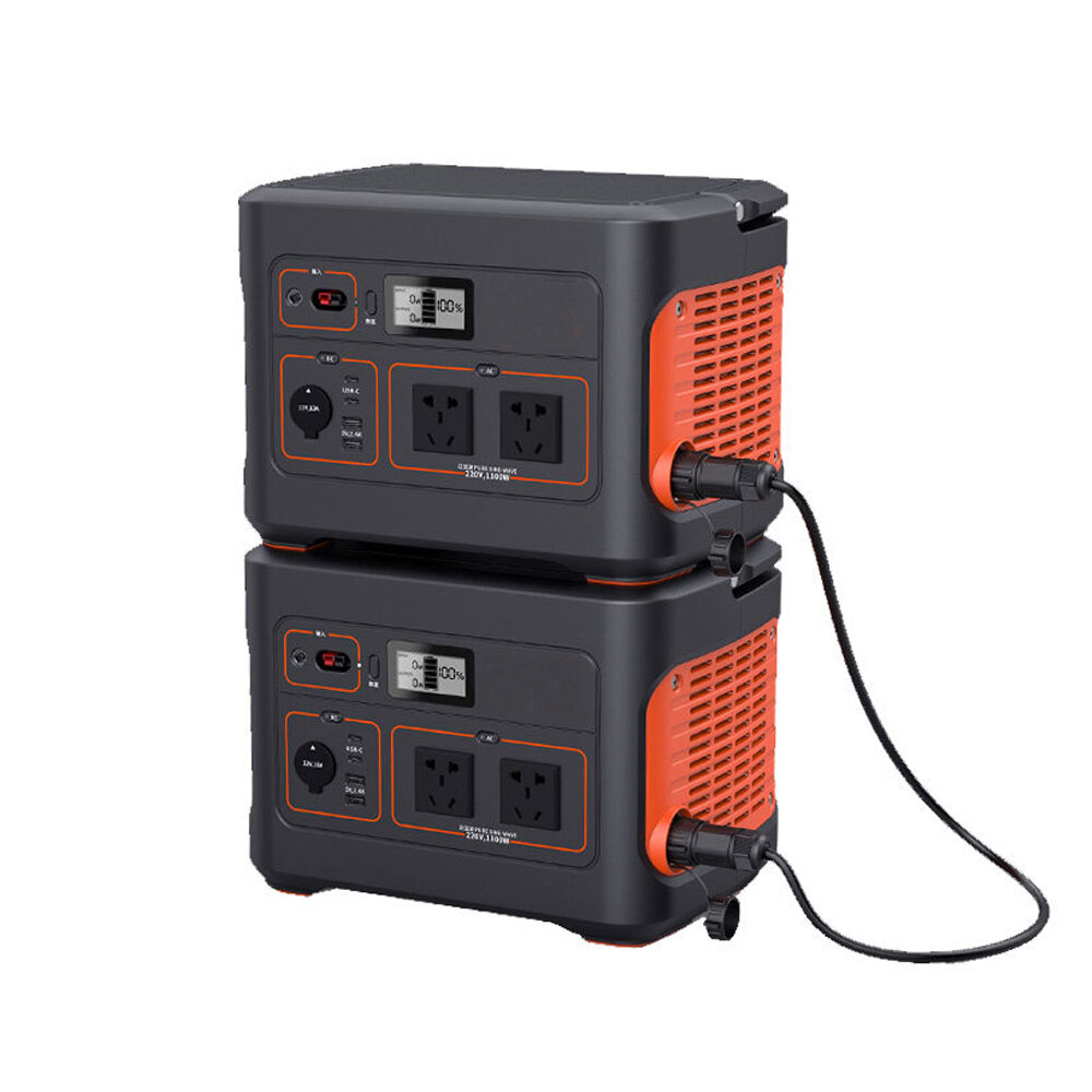 2200W 2004Wh 2 Electric Power Supply Large Capacity Power Generator Self-driving Travel Camping Emergency Power Station