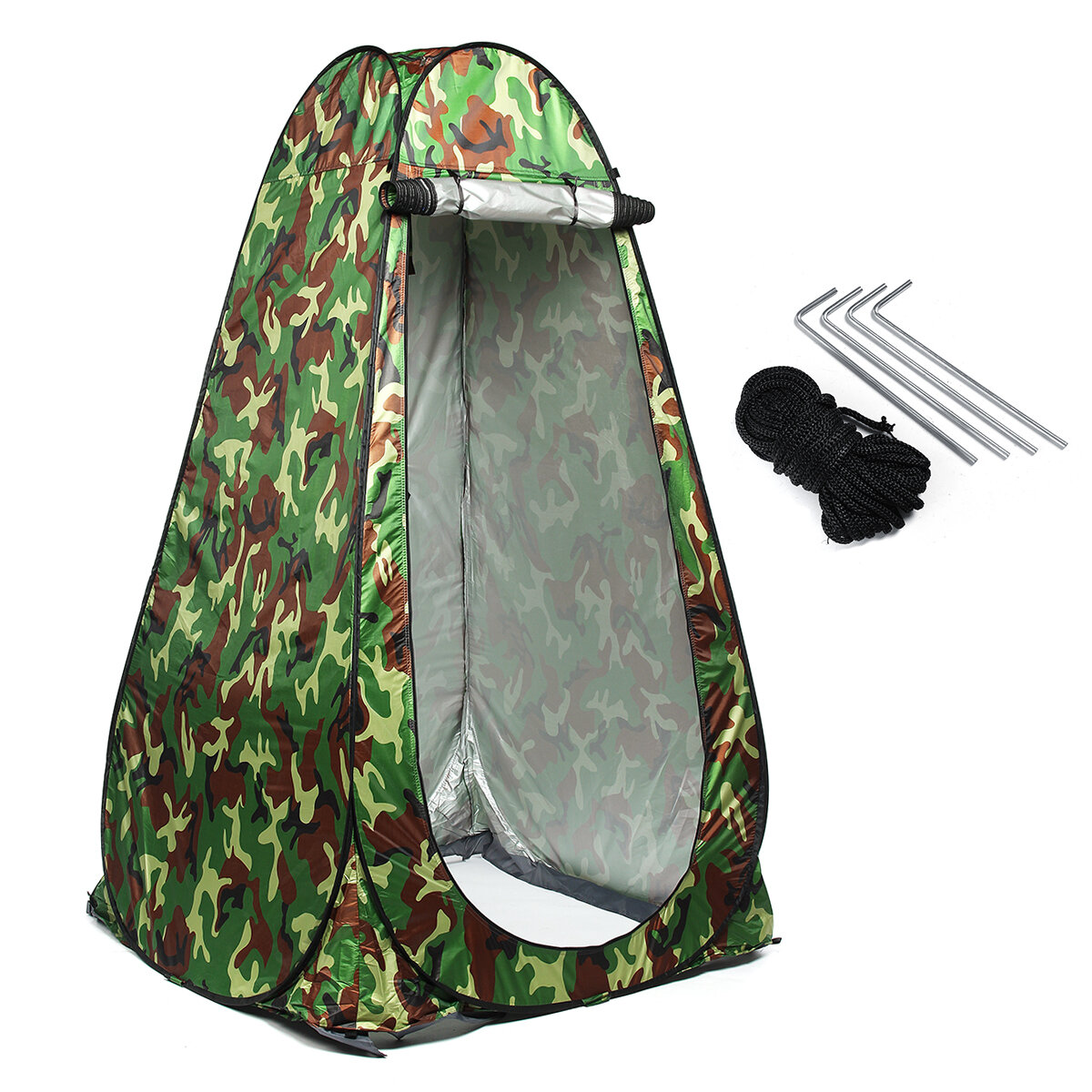 Tenda doccia istantanea da 190 cm per campeggio, bagno, spogliatoio privato, impermeabile, a prova di UV, tenda da pesca.