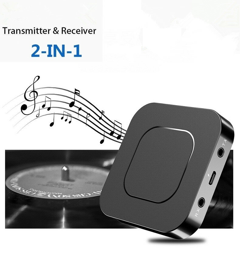 Bakeey 2 in 1 Audio Transmitter bluetooth 5.0 Receiver TV Computer Speaker Car Adapter Stereo Wireless Audio 3.5mm AUX J