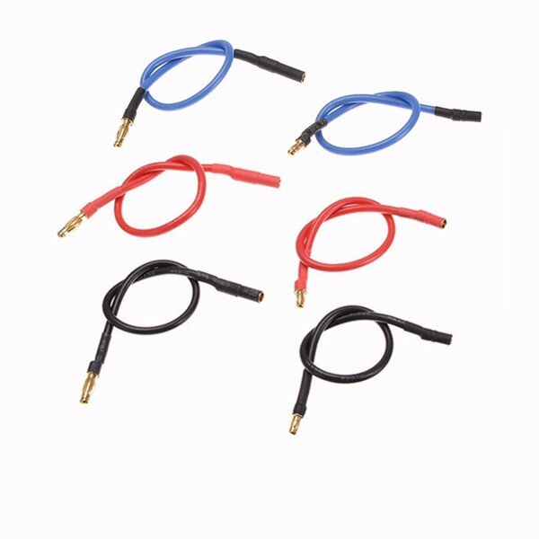 4.0 3.5mm Connetor 200mm Wires Motor ESC Extend Wire RC Car Boat Part