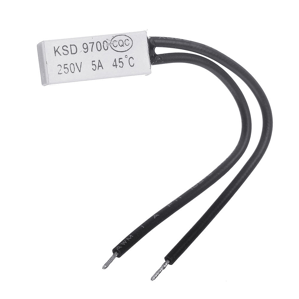 KSD9700 250V 5A 45  Plastic Thermostatische Temperatuursensor Schakelaar NC