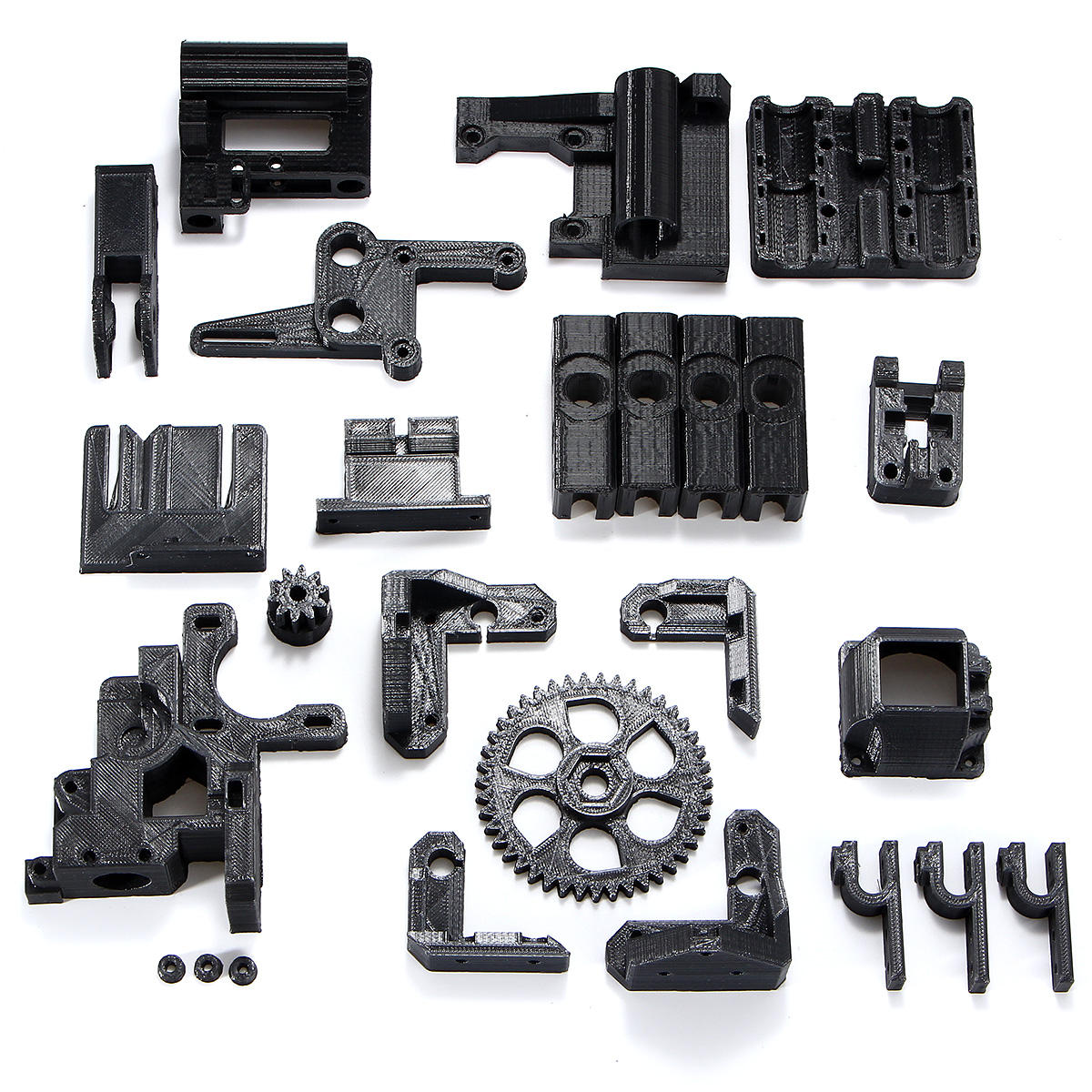 Black ABS Filament Black 3D Printed Accessories Parts DIY Kit For RepRap Prusa i3 3D Printer