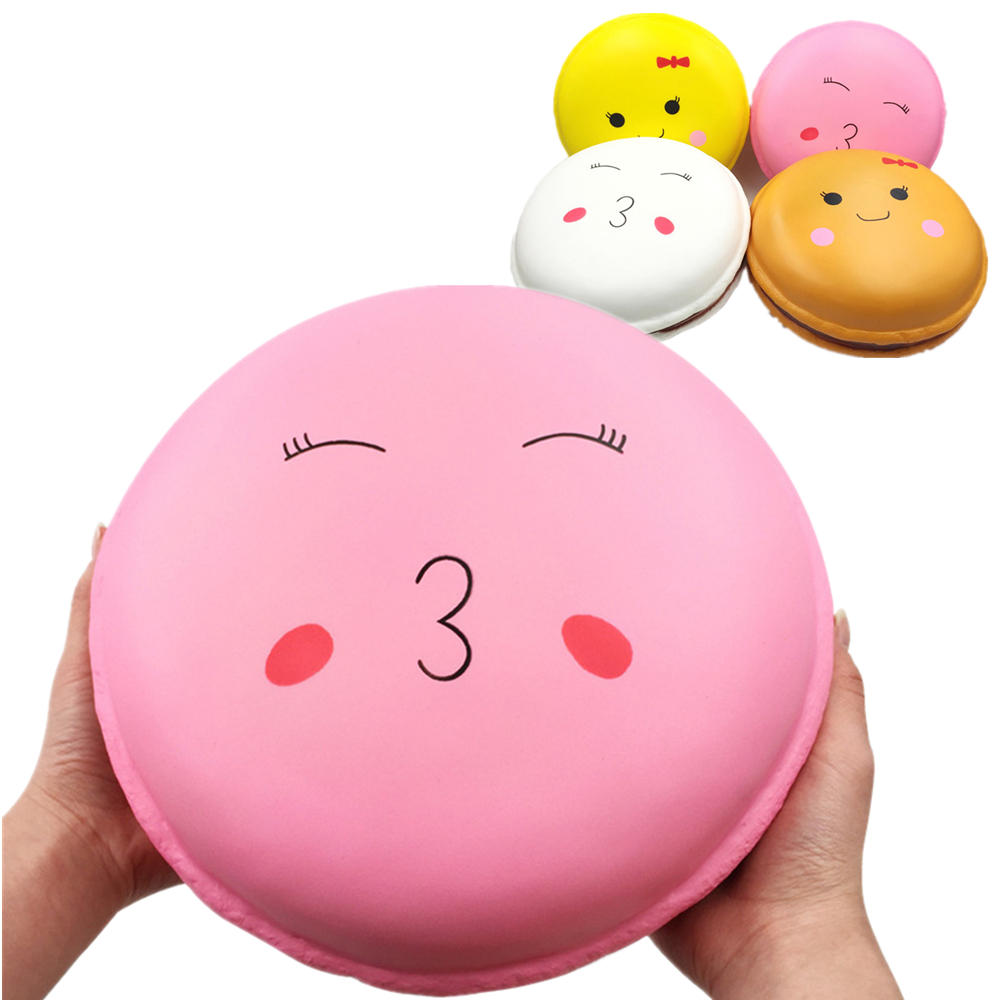 Giggle Bread Giant Squishy Macaron S'more Sandwich Biscuit 24CM Cake Jumbo Gift Decor Collection