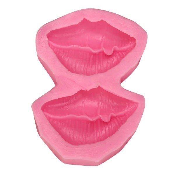Lips Silicone Fondant Mold Cake Decorating Mould Gum Paste Sugarpaste Mold FDA LFGB