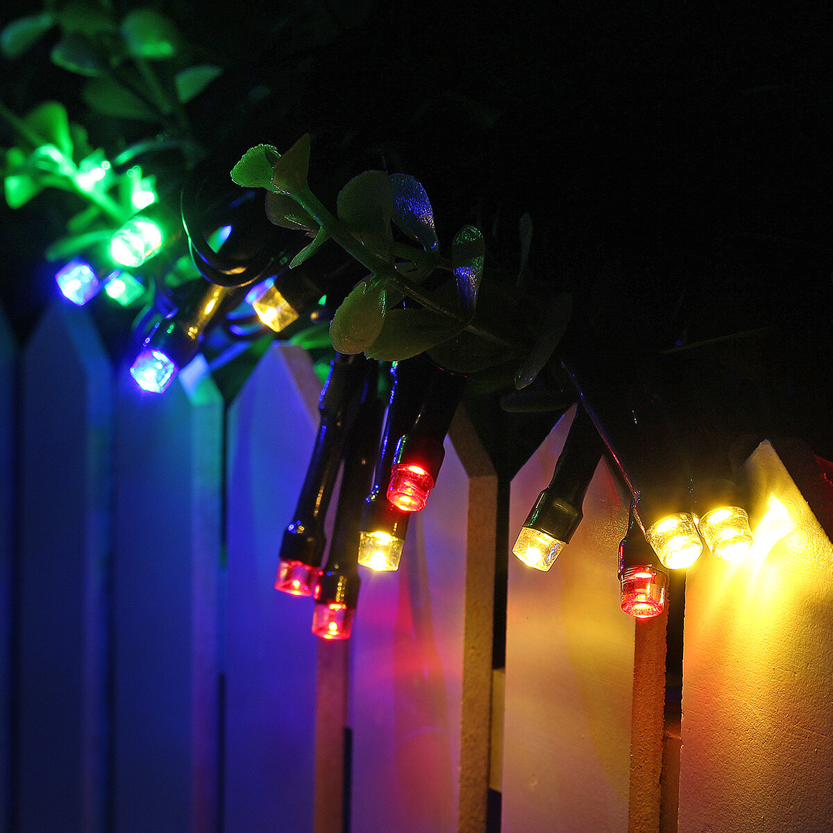 Zonne-energie Fairy Light 8 Modi IP65 Waterdichte Indoor Outdoor Kerstdecoratie Verlichting voor Hui