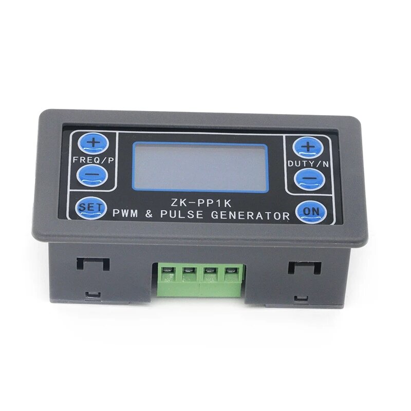 3 Channel Signal Generator PWM Pulse Frequency Duty Cycle Adjustable Module LCD 