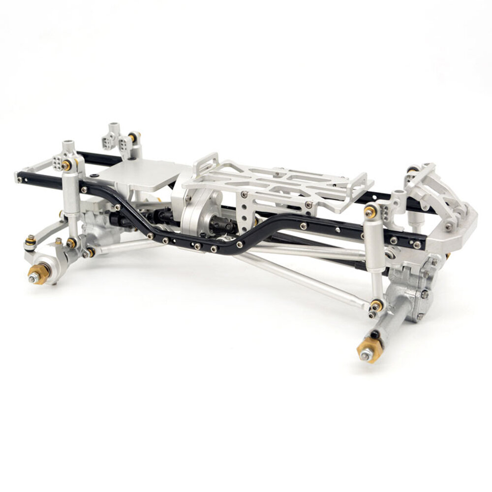 1/24 Metalen Upgrade Klimrek KIT Voor Axiale SCX24 RC Auto RC Voertuig Model Onderdelen: