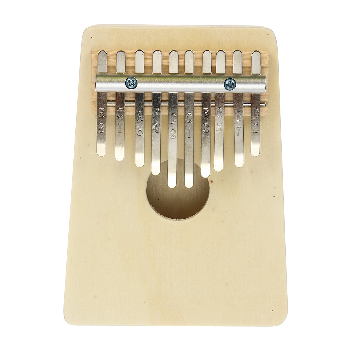 10 Key Kalimbas Thumb Piano Finger Mbira Wood Keyboard Muziekinstrument W / Tremolo
