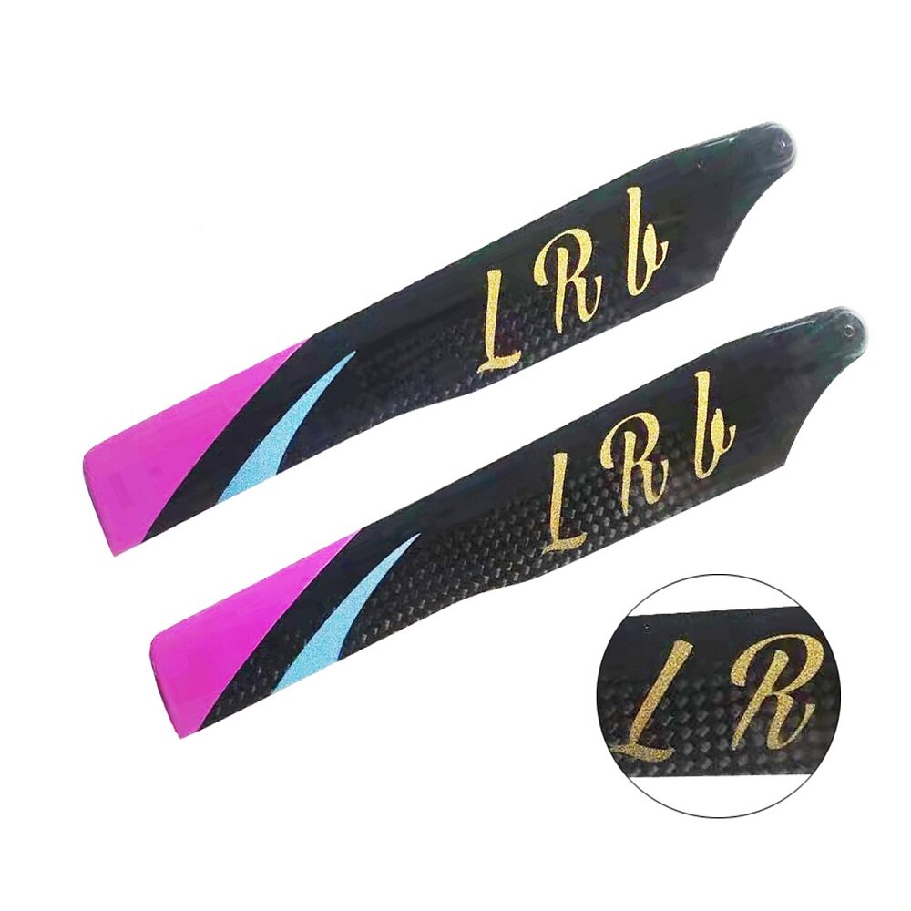 

1 Pair 180mm Carbon Fiber Main Blade for OMPHOBBY M2 EXP/V1/V2 RC Helicopter Spare Parts
