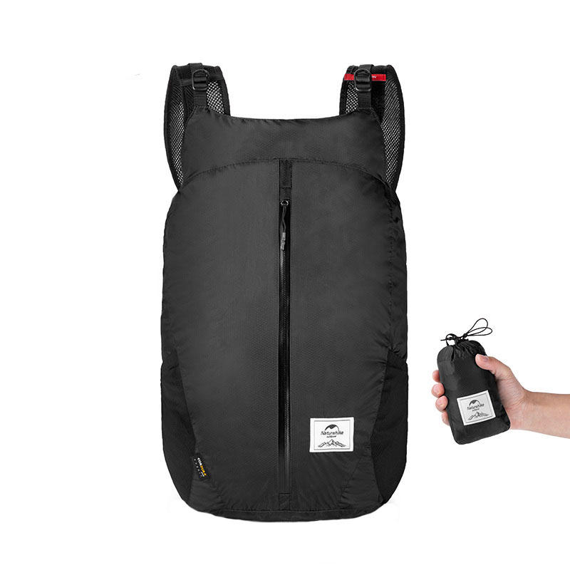 Naturehike 25L hátizsák összecsukható vízálló tároló táska utazás kemping hordozható válltáska.