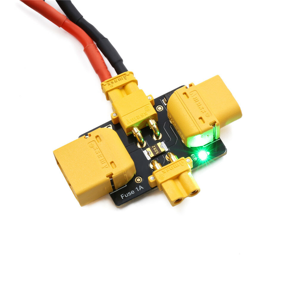 GEPRC Smart Smoke Stopper 1~6S Electronic Fuse to Prevent Short-Circuit & Over-Current w/XT30&XT60 Plug for FPV Racing R