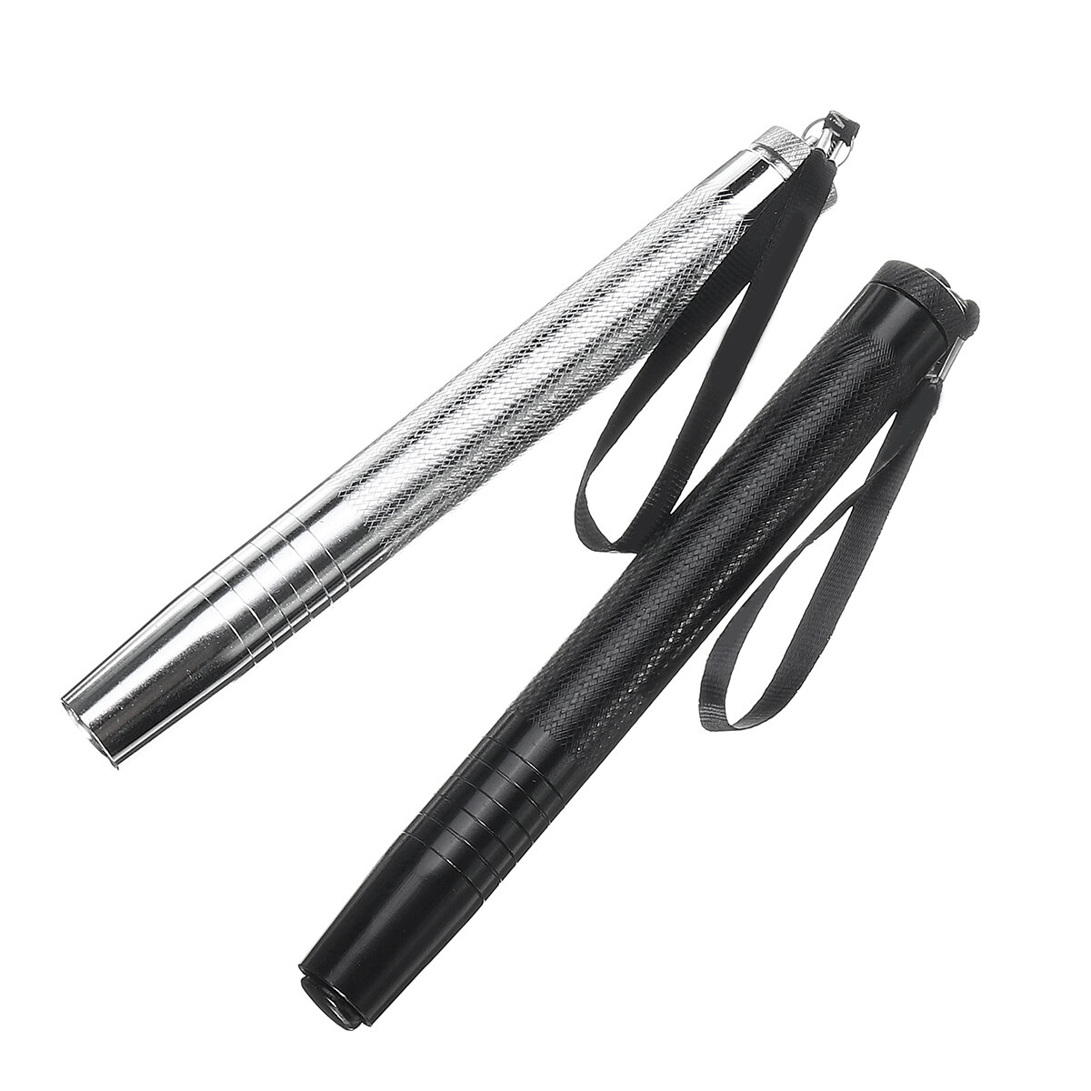 Telescopic Steel Stick Rod Safe Walking Security Emergency Portable 3 Sections