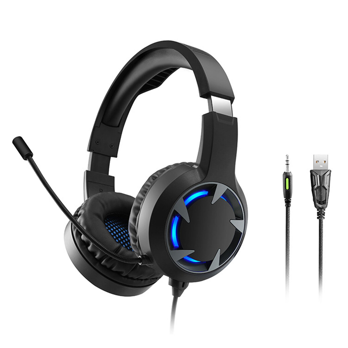 Bakeey Bedrade hoofdtelefoon Stereo Bass Surround Gaming Headset voor PS4 Nieuw voor Xbox One PC met