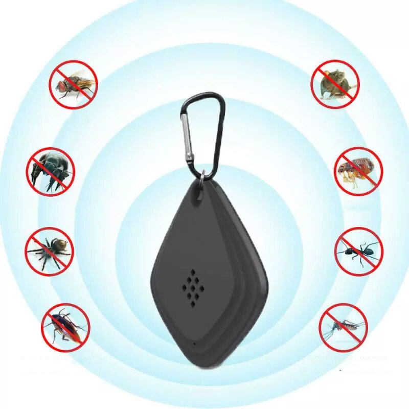 USB Portable Insect Repellent Anti Mosquito Repeller Outdoor Ultrasone Elektronische Roach Control F