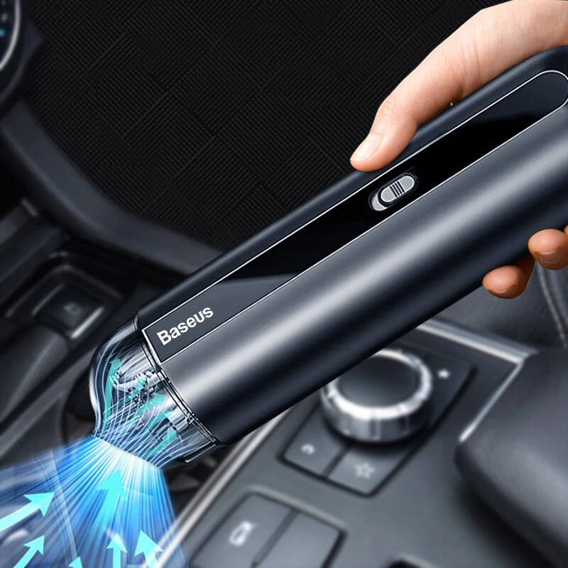 Aspirapolvere per auto Baseus A2 Mini aspirapolvere automatico portatile con aspirazione potente 5000Pa per casa, auto e ufficio