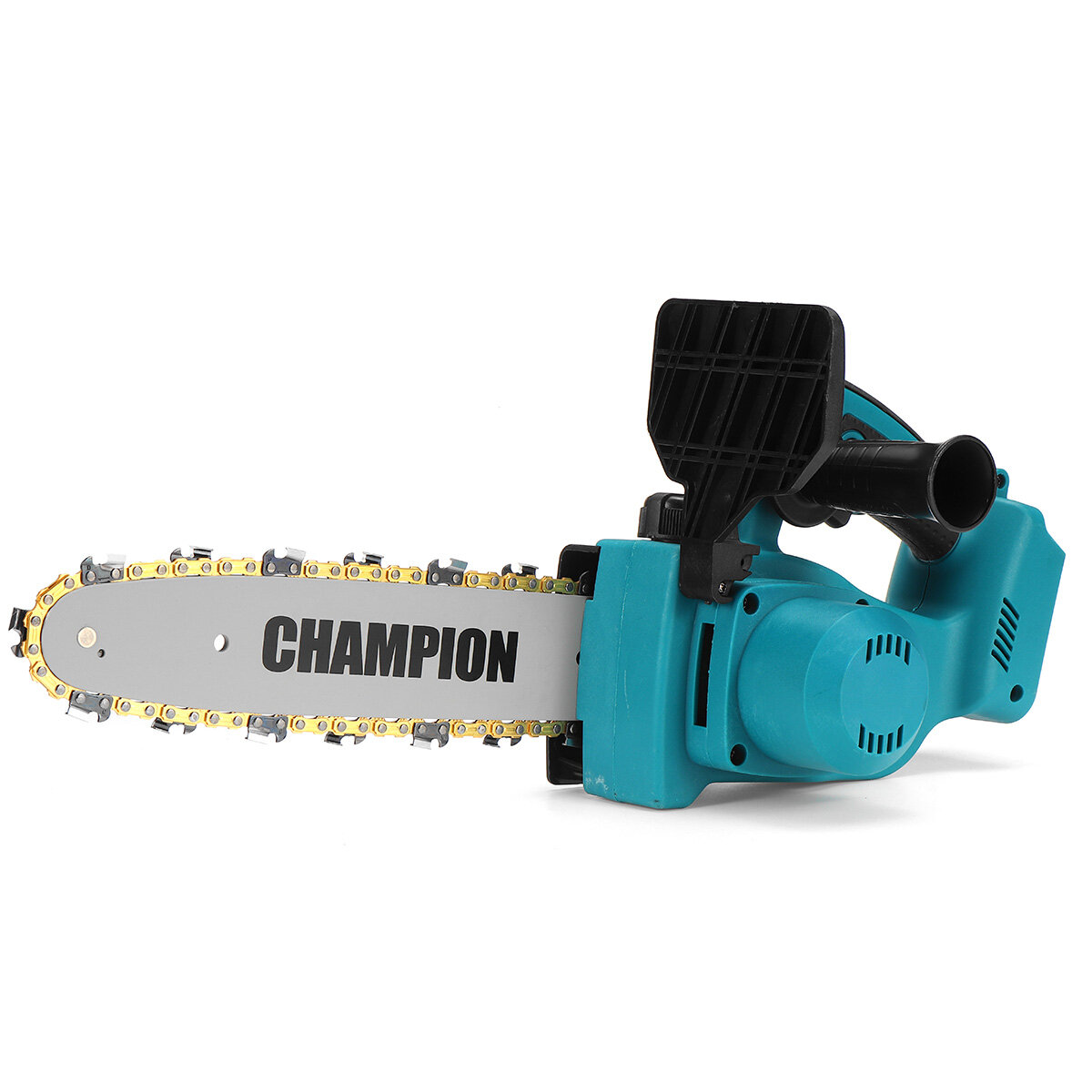 Drillpro 10Inch Cordless Brushless Electric Chain Saw Woodworking Wood Cutter For Makita Battery W/ 